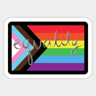 lgbtqia pride equality Sticker